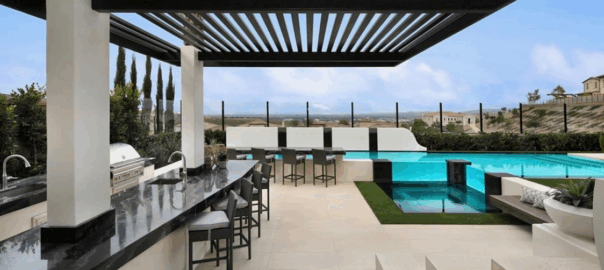 Mauritius Aluminium Pergola: Stylish Shade for Your Pool